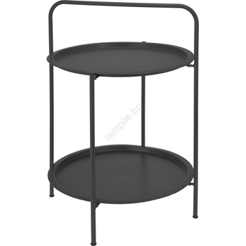Koopman Холна маса HAGE 50x66 см черна (KM0023)