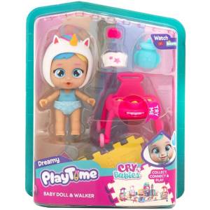IMC Toys Игрален комплект IMC Toys Cry Babies - Кукла с проходилка (923218) - baby
