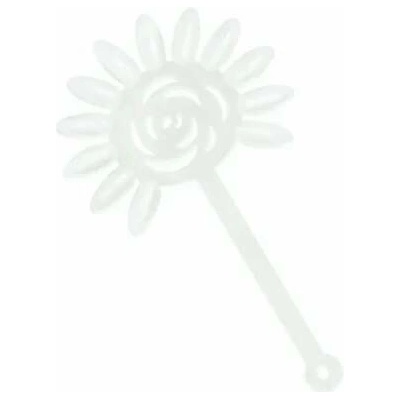 Starnails Vzorník na UV gel/gel lak/ lak, CLEAR tvar mandle sluníčko malé na tyčince