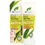 Dr. Organic Измиващ гел за лице с чаено дърво,