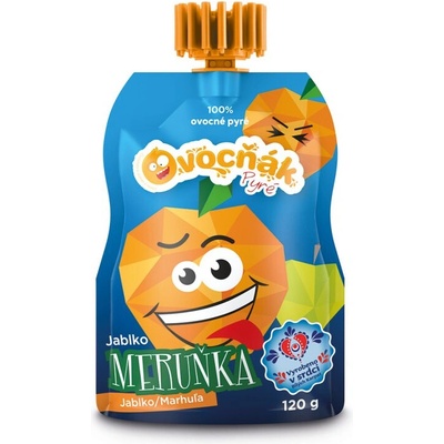 Ovocňák Marhuľové pyré 120g