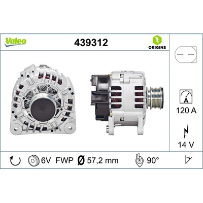 generátor VALEO 439312