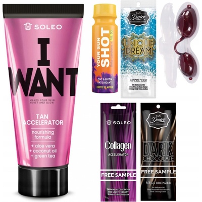 Soleo I Want krém do solária 150 ml – Zboží Dáma