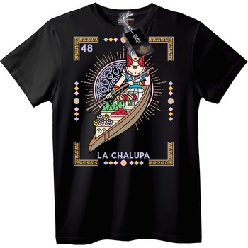 NOONEBRAND Тениска La Chalupa - L, Black