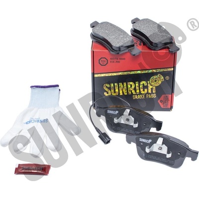 SUNRICH Sada brzdových platničiek kotúčovej brzdy 0828011864