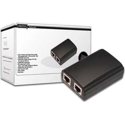 ASSMANN PoE сплитер ASSMANN DN-95201, 10/100Mbps, 802.3af, 12V (DN-95201)