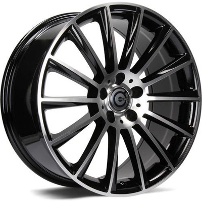 Carbonado Performance 9,5x19 5x112 ET45 black front polished