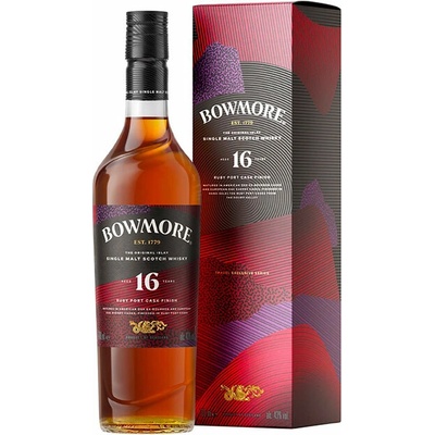 Bowmore 16y 43% 0,7 l (karton)
