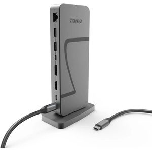 Hama Докинг станция HAMA Connect2Office Speed, USB4, 10 портове - HAMA-200200 (HAMA-200200)