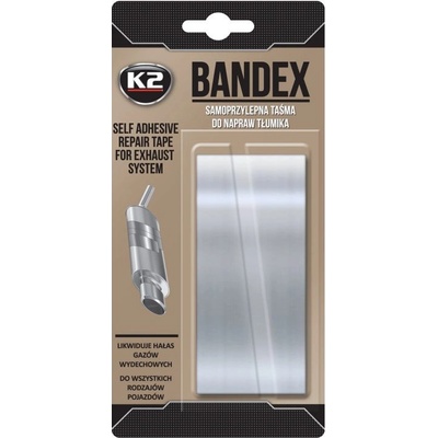 K2 Bandex Páska na opravu výfuku 5 x 100 cm