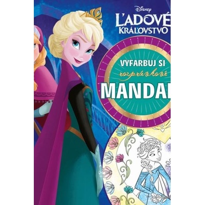 Vyfarbuj si rozprávkové mandaly Ľadové kráľovstvo