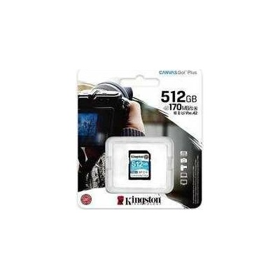 Kingston SDXC karta 512GB Canvas Go! Plus SDG3/512GB