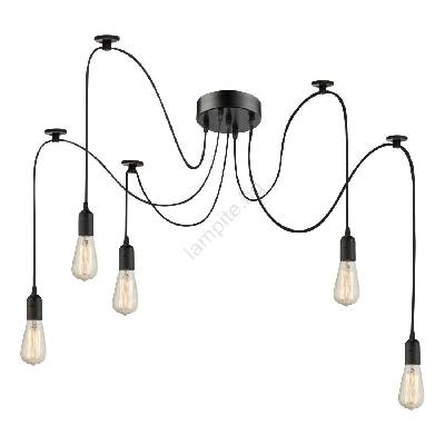 A110-5 - Висяща осветление MARACANA 5xE27/60W/230V (GL4308)