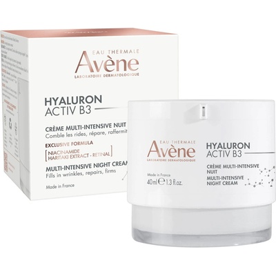 Avène Hyaluron Activ B3 Мулти-интензивен нощен крем, 40 ml