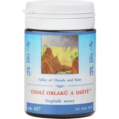 TCM Herbs ÚDOLIE OBLAKOV A DAŽĎOV YU DAI WAN 100 tabliet 30 g