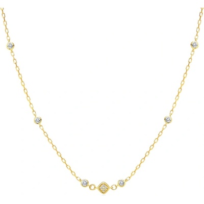 SAVICKI Колие Savicki: злато. диаманти