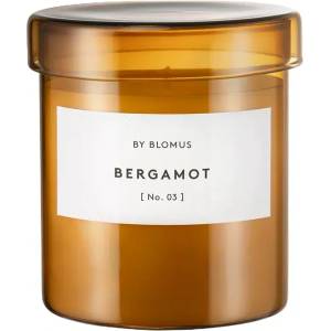 blomus Ароматна свещ - VALOA - размер L - цвят кафяв (Tan) - аромат Bergamot (BLOMUS-65545)