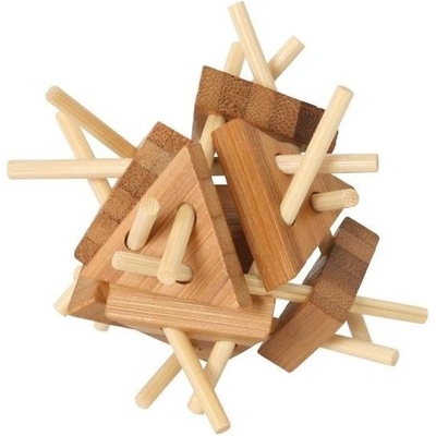 Eco Game Hlavolam bambusový Trojúhelníky