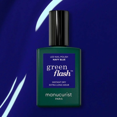 Manucurist Green Flash LED lak NAVY BLUE 15 ml