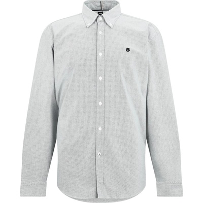 HUGO BOSS Риза с дълъг ръкав BOSS Men's Long Sleeve Oxford Shirt - Dark Blue