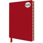 Flame Tree Publishing Ruby Red Blank Artisan Notebook (Flame Tree Journals) | Flame Tree Publishing