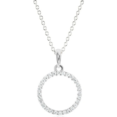 Gemmax Řetízek s přívěskem z bílého zlata Z6270 GLSWB-24021-39271