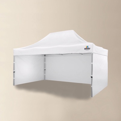 Brimo Promo stánok Premium Alu 3 x 4,5 m biely