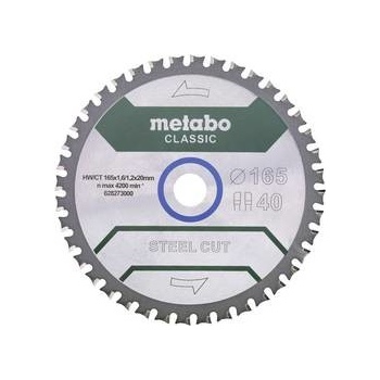 METABO StellCutClassic 165X20 Z40 FZFA/FZFA 4° pilový kotouč 628273000
