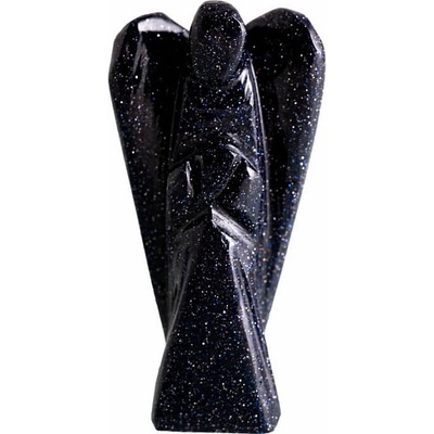 Nefertitis Avanturín modrý anděl strážný 4 cm NF40283 - L - cca 4 cm