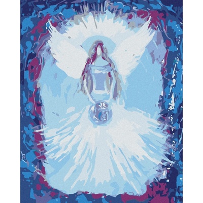 zuty Malování podle čísel Andělé od Lenka Universe angel 80 x 100 cm vypnuté plátno na rám