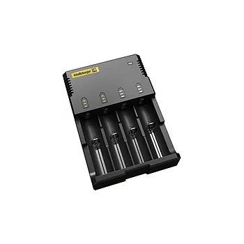 NITECORE Зарядно у-во NITECORE i4, Universal Charger, LiIon & NIMH, 18650, CR123; AA, AAA, C, D (NITECORE-C-i4-UNI)