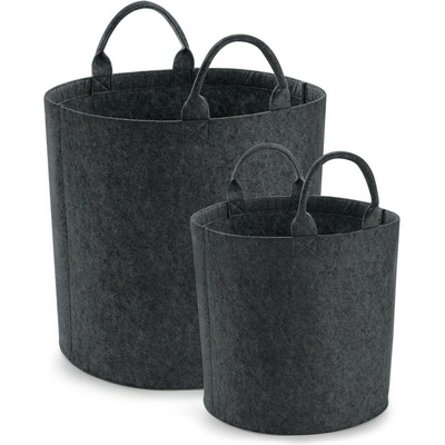BagBase Úložný koš BG 728, plstěný COT520728r6401-charcoal me S Melír charcoal