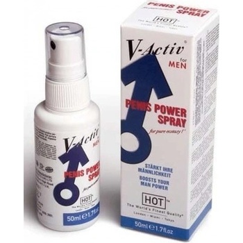 Hot V-Activ penis Power Spray for Men 50ml