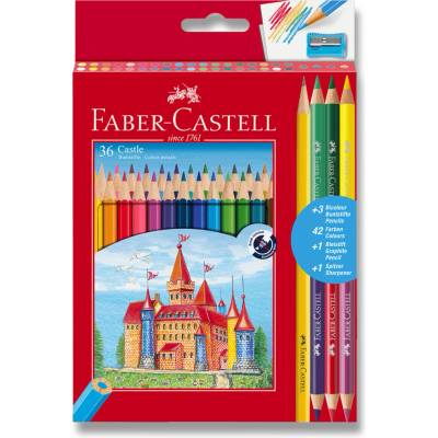 Faber-Castell pastelky 36 barev + 6 barev 110336