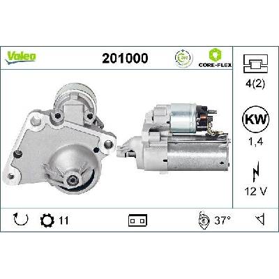 Startér VALEO 201000