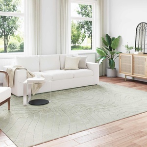 vidaXL Килим за вътрешна и външна употреба PALMERAS Зелен 240 x 340 см (42022654)