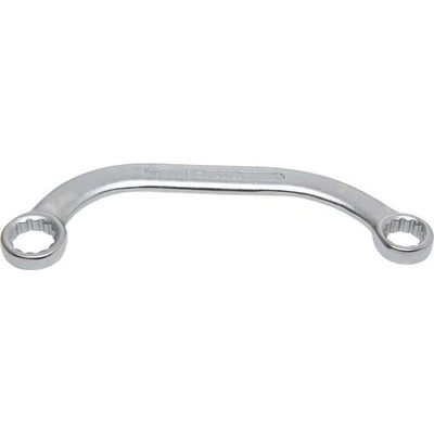BGS technic Oboustranný očkový klíč 17 x 19 mm, C-forma, dvanáctihran 30724