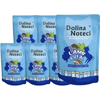 Dolina Noteci Superfood Cat Teľacie a jahňacie 85 g