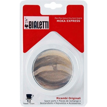 Bialetti 9 hliník sitko + silikonové tesnenie 3 ks