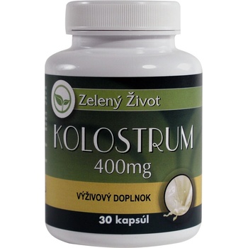 Zelený život Kolostrum 30 kapsúl 400 mg