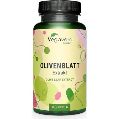 Vegavero Olive Leaf Extract, 500 mg, 90 капсули, Vegavero (VV-VITA-174)