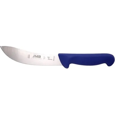 Jmb cutlery Нож JMB за дране H2-grip, извит, твърд, 15см, син (BK21150)