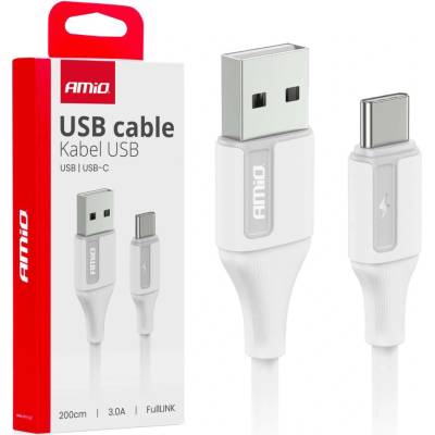 FullLINK AMIO-03918 USB na USB-C 3A, 200cm