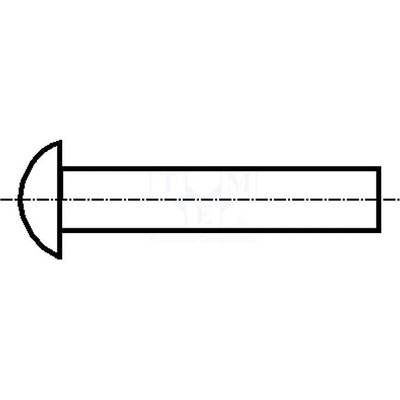 BOSSARD 1029177 Nýt; hliník; Pr.nýtu: 2mm; Dél.nýtu: 3mm; BN: 401; DIN: 660