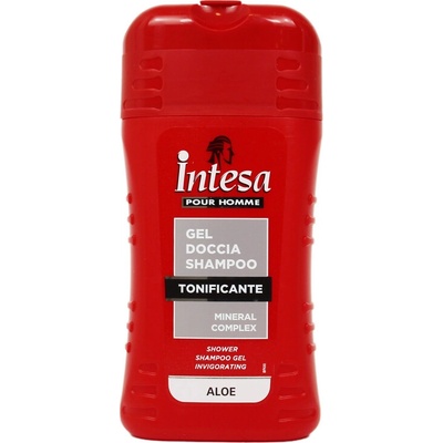 Intesa Intesa Pour Homme pánsky sprchový gél a šampón 2v1 Tonificante Aloe 250 ml