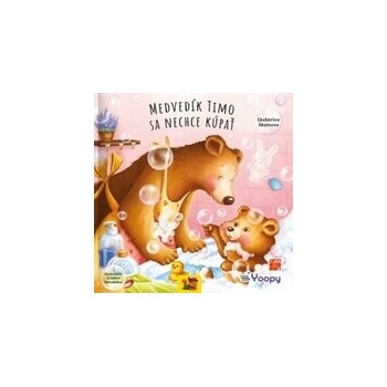 Medvedík Timo sa nechce kúpať