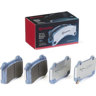 Sada brzdových platničiek, vždy 4 kusy v sade BREMBO P 30 074E (P30074E)