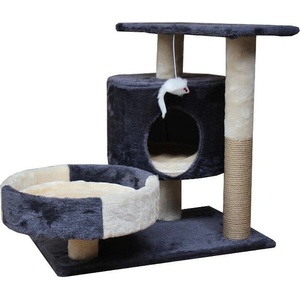  Котешкa катерушка със сизалени стълбове Графит h53 cm (4121)