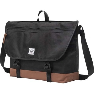 Herschel 22 5 l taška Cove z recyklovaného materiálu Čierna