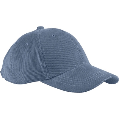 Beechfield B 680 EarthAware 6 panelová COT530680t5499-slate blue Modrá slate